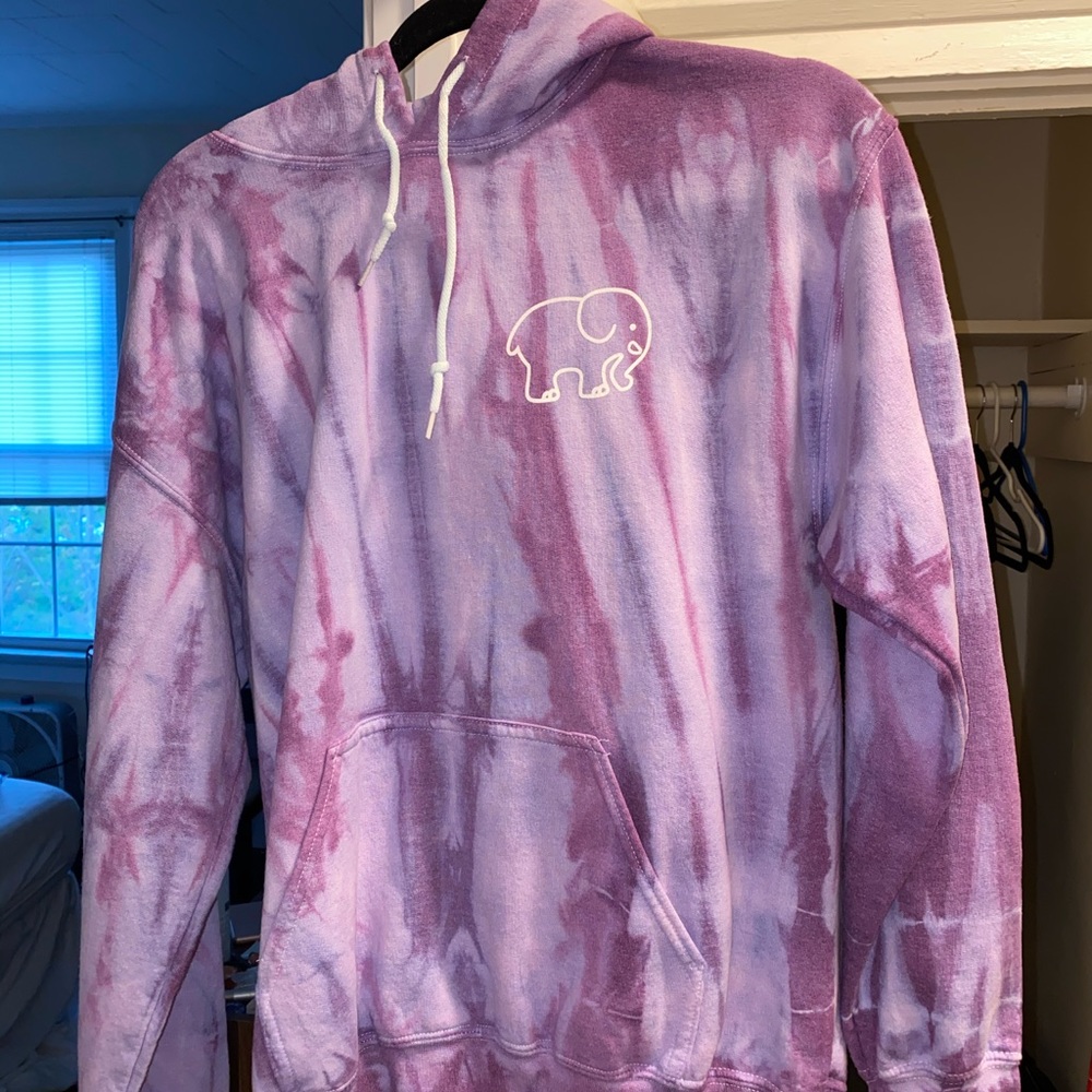 Ivory Ella Tie Dye Hoodie